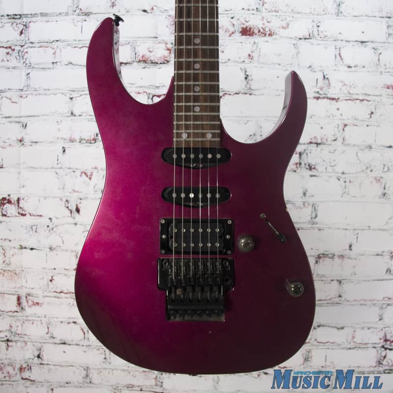 90年製 Ibanez RG560 PN Purple Neon エレキギター 1989 Ibanez RG560 Electric Guitar Purple Neon | Reverb