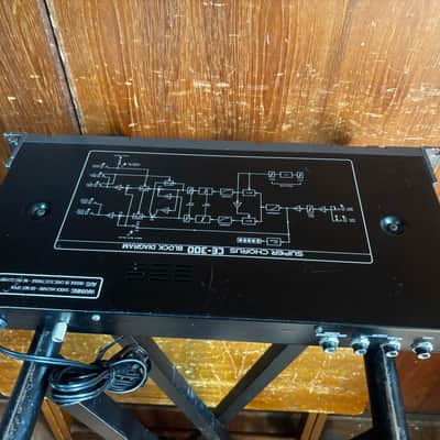 BOSS CE-300 SUPER CHORUS Vintage 80s Rack image 6
