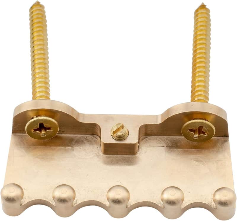 Ultra Heavy Duty Full Brass Electric Guitar Tremolo Claw for Strat/Floyd Rose Tremolo Bridge System, Original Color image 1