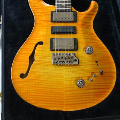 LIKE NEW Paul Reed Smith PRS 2022 Private Stock Limited Edition 1 of 85 Special Semi-Hollow 22 Citrus Glow image 4