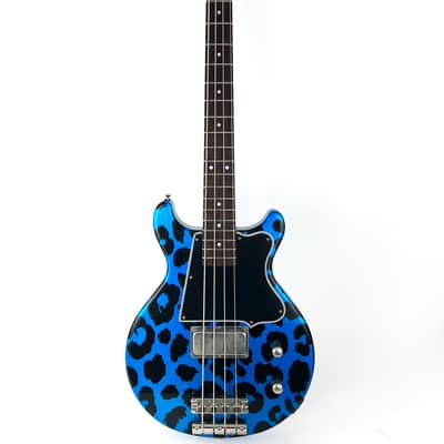 Rock N Roll Relics Thunders Bass 2025 - Blue Metallic Leopard Print image 7