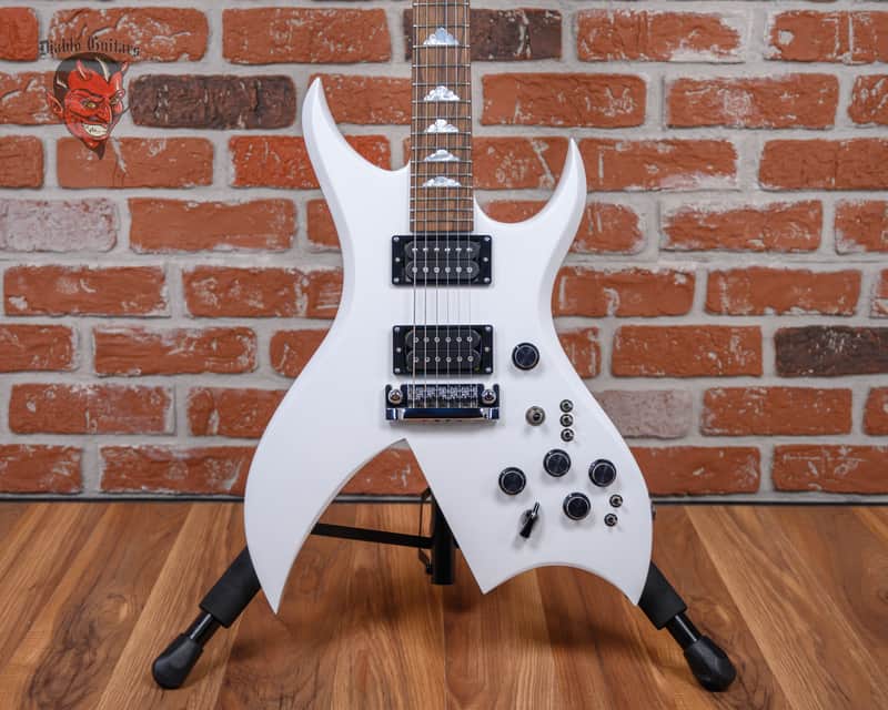 B.C. Rich USA Rich Bich Standard Glitter Rock White Built by Neal Moser in 2023 w/OHSC image 1