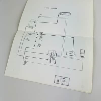 Vox Thunderjet V260 Service Manual 1969 image 5