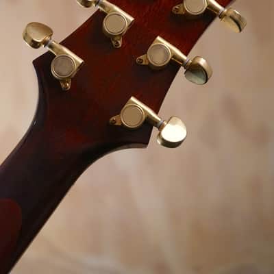Peerless Wizard Antique Violin Hollow Body Electric Guitar w/ Hard Case – Excellent Condition image 6