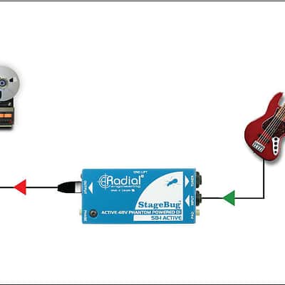 Radial StageBug SB-1 Active Acoustic DI image 8