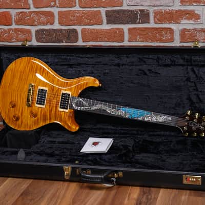 PRS Dragon Series I #36 of 50 Big Leaf Curly Maple in Amber 1992 w/OHSC image 2