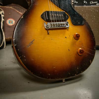 Rick Nielsen's 1956 Sunburst Gibson Les Paul Junior image 7