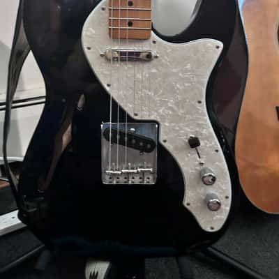 Fender Vintera II '60s Telecaster Thinline with Maple Fretboard 2023 - 2026 - Black image 8