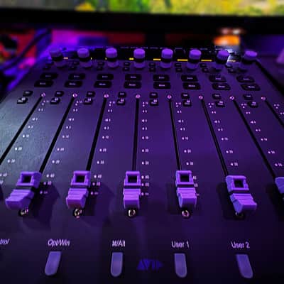 Avid S1 - Knob/Fader Kit (Black/Lavender) image 4