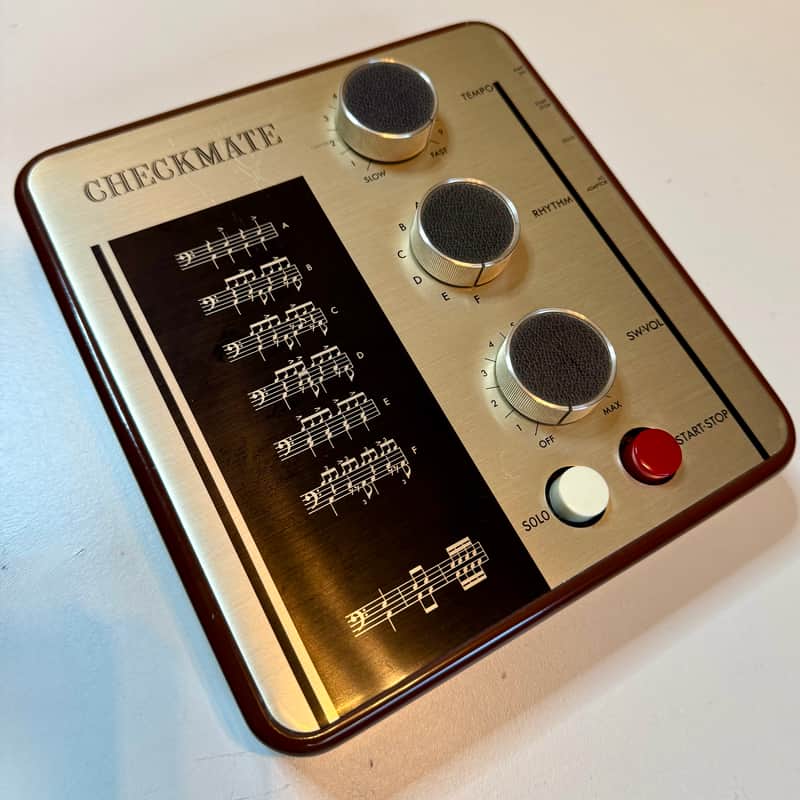 rare Vintage KORG KEIO CHECKMATE Drum Machine image 1
