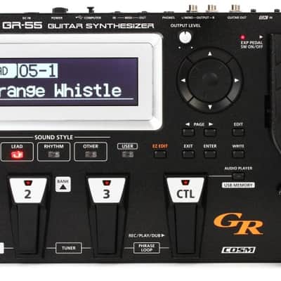 Roland GR-55 Guitar Synthesizer with GK-3 Pickup (GR55BKd3)