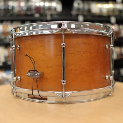 Pre-Owned Reverie Drum Co. 7x14" Birdseye Maple Snare Drum (Honey Maple) image 4