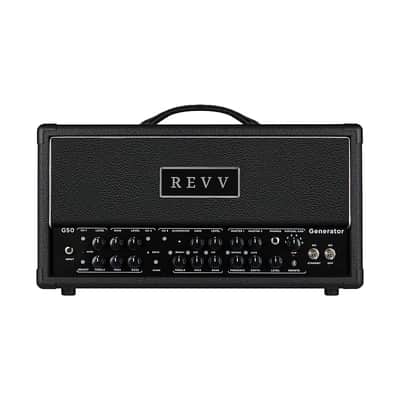 REVV Generator G50 3-Channel 50-Watt Guitar Amp Head 2024 - Black image 1