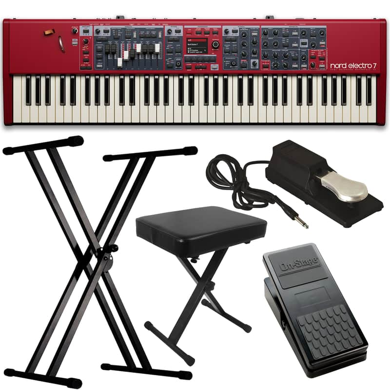 Nord Electro 7 73 Stage Keyboard KEY ESSENTIALS BUNDLE image 1