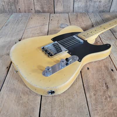 Nacho Guitars Blackguard Early 50s Telecaster 2025 W/ Case & All Accessories Mint - Blonde Butterscotch image 9
