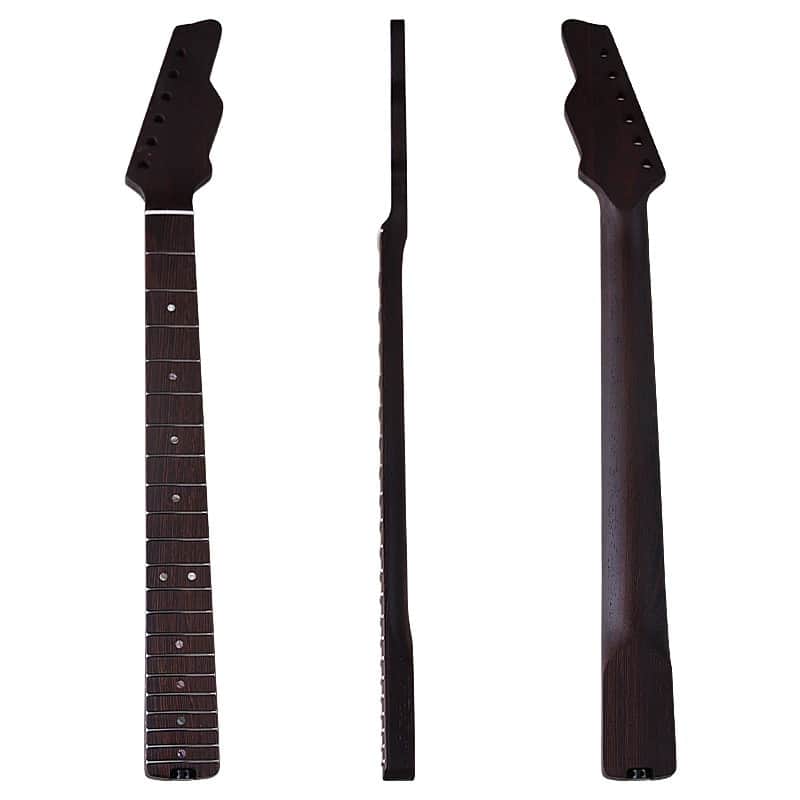 21-Fret Irregular Wenge Guitar Neck image 1