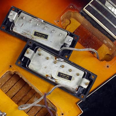 1967 Epiphone Riviera E360TD 12 String XII with Hardshell Case image 7