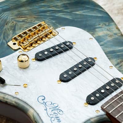 momose MC-BC-BURL MAPLE WSE'22/NJ -Faded Blue / FBL-MAT- [Limited Model][Made in Japan] image 5