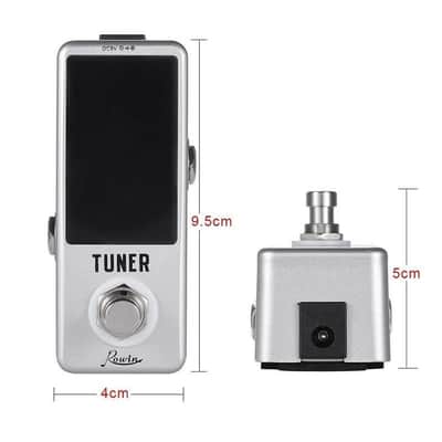 Rowin guitar tuner Guitar Effect Pedal Chromatic High Precision image 9
