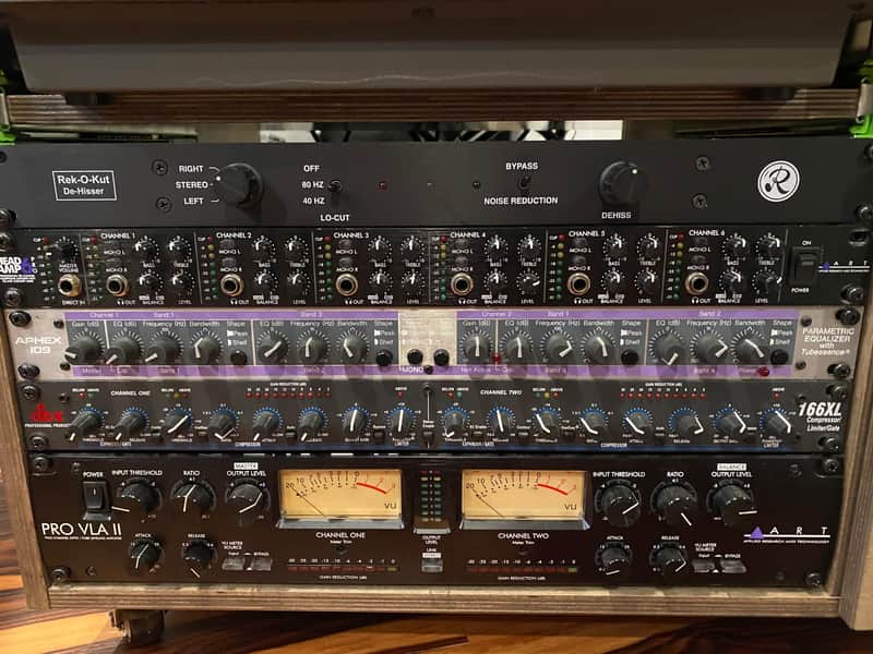 Aphex 109 Parametric EQ w/Tubessence 1996 - Silver image 1