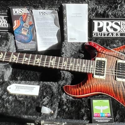 PRS Custom 24-08 10-Top 2017 - 2024 - Charcoal Cherry Burst image 18