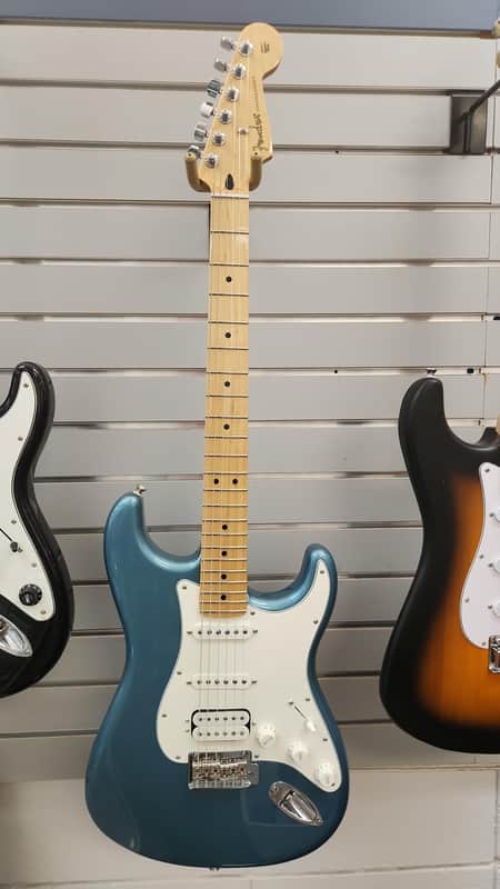 Open Box - Fender Player Stratocaster HSS Maple Fingerboard Electric Guitar Tidepool image 1