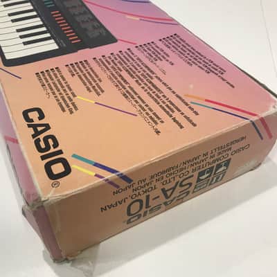 Casio SA-10 Mini Synthesizer (Box and Instructions) 1982-1988 Black image 6
