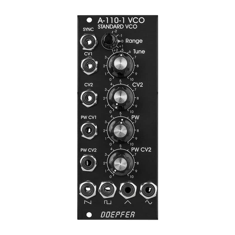 Doepfer A-110-1V Eurorack VCO Module (Vintage Black) image 1