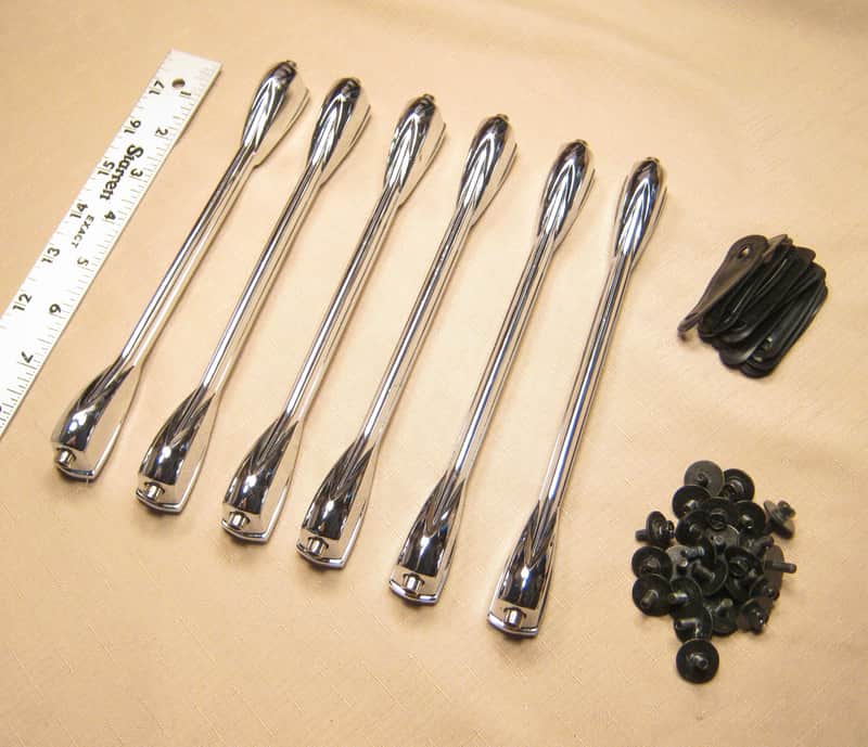 Tama Superstar 8 and 1/2 inch Tom Drum Lugs Set of 6     Lot 73-12 image 1