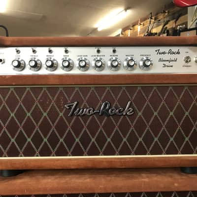 Two Rock Bloomfield Drive in Brown Suede w/ Matching 2x12 Cabinet RARE! image 10