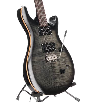 PRS SE Custom 24 Electric Guitar Charcoal Burst (P) (36413) image 4