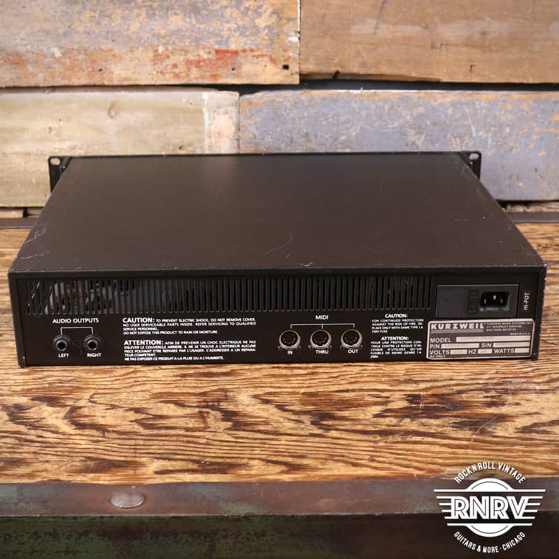 Kurzweil 1000 PX Plus Series Rackmount Digital Expander Sound