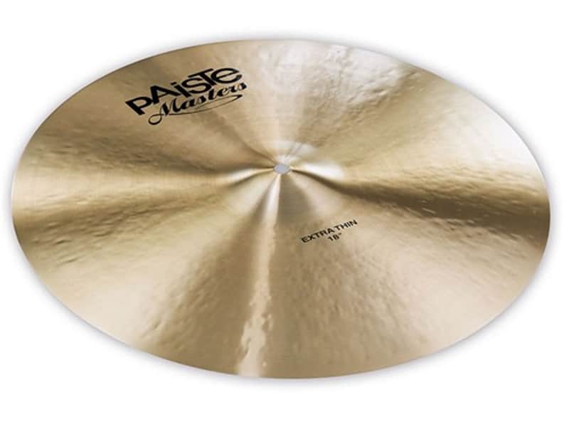 Paiste Masters Extra Thin Crash Ride Cymbal (18") image 1