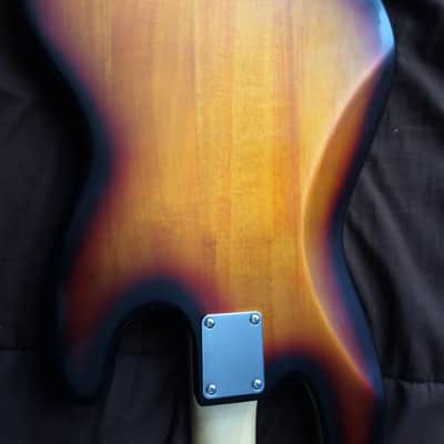 Left Handed Warmoth  Jazz Bass  2014 image 2