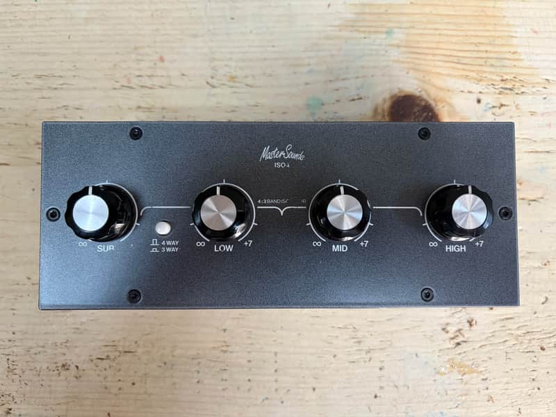 MasterSounds ISO4 4-Band Isolator | Reverb UK