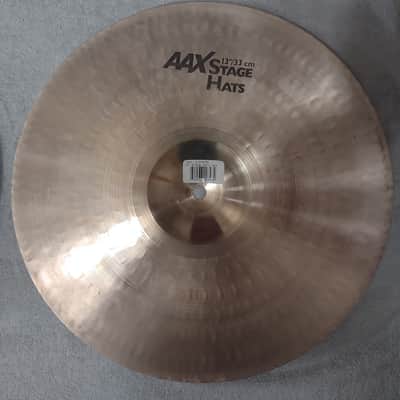 Sabian AAX 13" Stage Hats - Hi-Hat Cymbals (Pair) - Natural image 14
