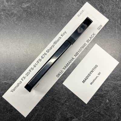 ORIGINAL Yamaha/Korg Replacement Black/Sharp Key (NB107600) for Yamaha DX7/DX5/DX9, SY77/SY85/SY99, Korg M1, Wavestation, Z1, etc