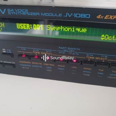 Roland JV-1080 - Synth Module Classic - Manual Included - Tested image 2