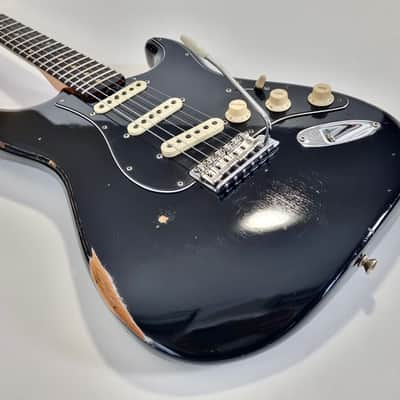 Fender Stratocaster Relic Ancho Poblano Roasted 2019 Custom Shop Limited Edition Black image 11