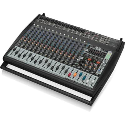 Behringer Europower PMP6000 1600W 20-Input Powered PA Mixer image 3