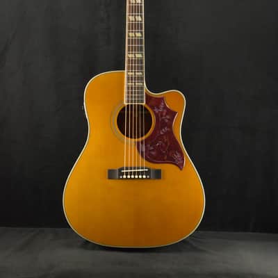 Epiphone Hummingbird Standard EC Electric Cutaway Natural w/ Premium Gig Bag image 2
