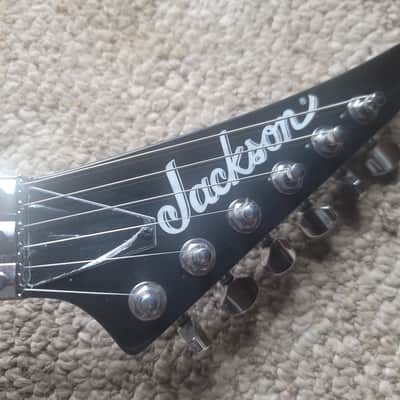 Jackson X Series RRX24M Rhoads 2017 - Present - Snow White with Black Pinstripes image 2
