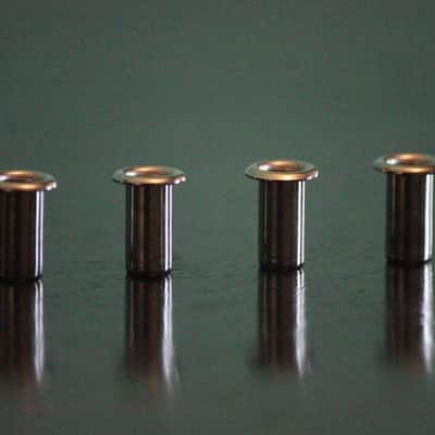 Gibson Ripper 1973-1983 Nickel Vintage Style Bass Ferrules image 3
