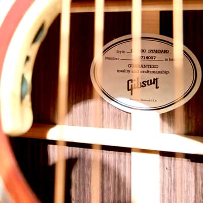 Gibson SJ-200 Standard Rosewood (Rosewood Burst) 2024 - Present . . . Mint image 10