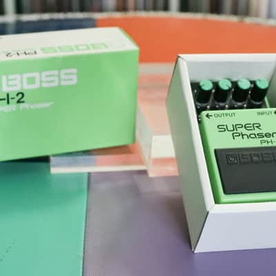 1985 Boss PH-2 Super Phaser (Black/Silver Label) 1984 - 1988 - Green image 2