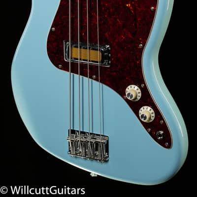 Fender Gold Foil Jazz Bass Sonic Blue (599) image 1