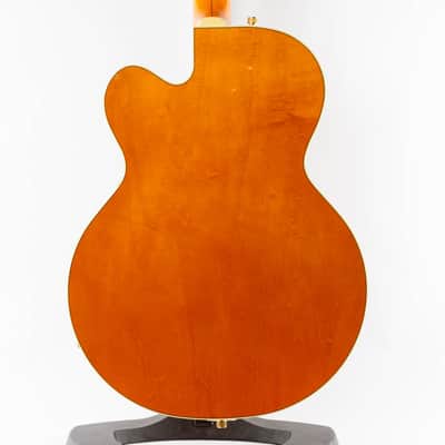 Gretsch G6120T-55 Vintage Select '55 Chet Atkins Hollow Body with Bigsby 2023 Vintage Orange Stain image 5
