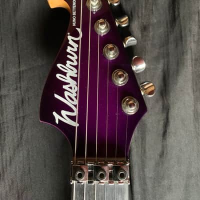 Washburn N4 1992 Metallic Purple burst image 4