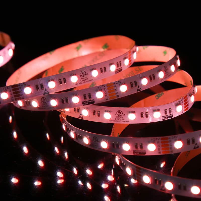 City Theatrical 20803 RGB65K-5050-60-24V-5m Eluxtra 4-in-1 Strip Light - RG image 1