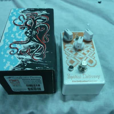 EarthQuaker Devices Spatial Delivery Sample & Hold Envelope Filter V2 2017 - Present - White Sparkle / Orange Print image 3